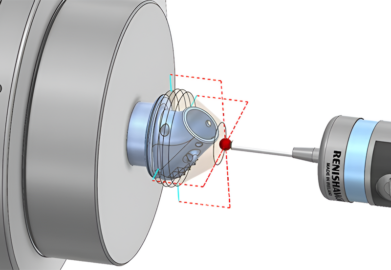 NX FOR MANUFACTURING: Tăng cường độ chính xác và Hiệu quả với On-Machine Probing