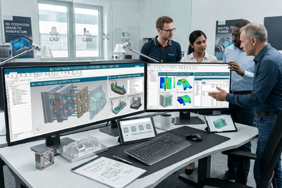 Ứng dụng NX trong thiết kế khuôn & CAM 5 trục: Đỉnh cao giải pháp cơ khí chính xác