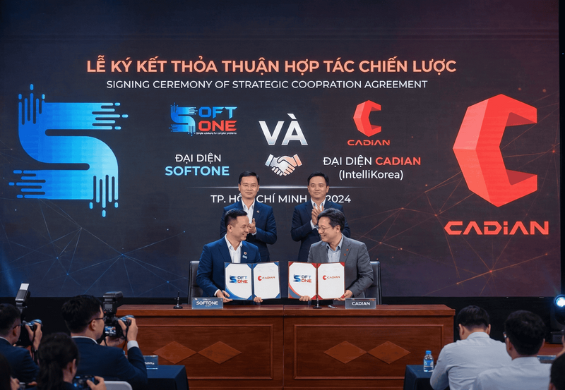 SOFTONE Việt Nam: Đối tác chính thức phân phối CADian tại Việt Nam