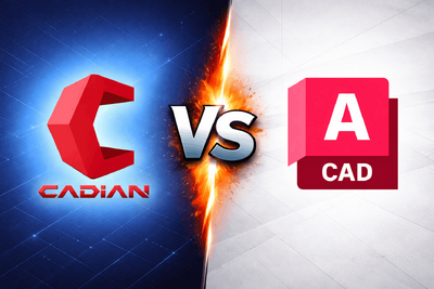 CADian vs AutoCAD: Phân Tích Toàn Diện Từ Kỹ Thuật Đến Chi Phí (Cập Nhật 2026)