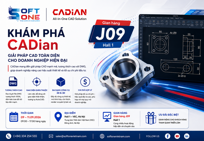 Khám phá CADian tại Automation World Vietnam 2026