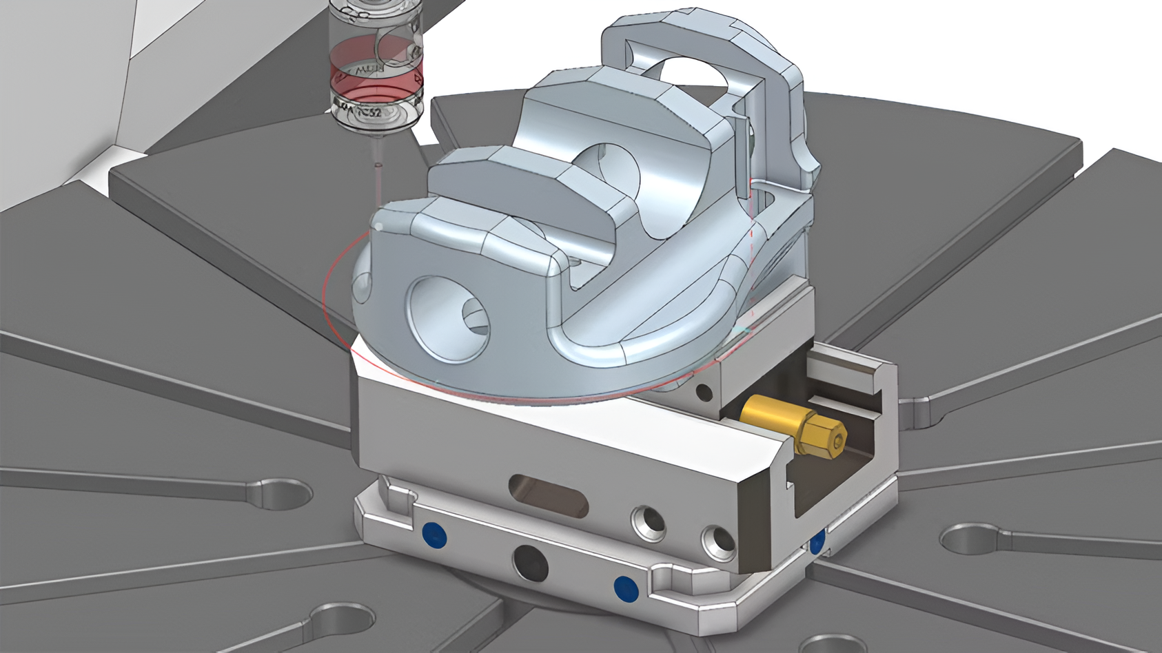 NX CAM On-Machine Probing