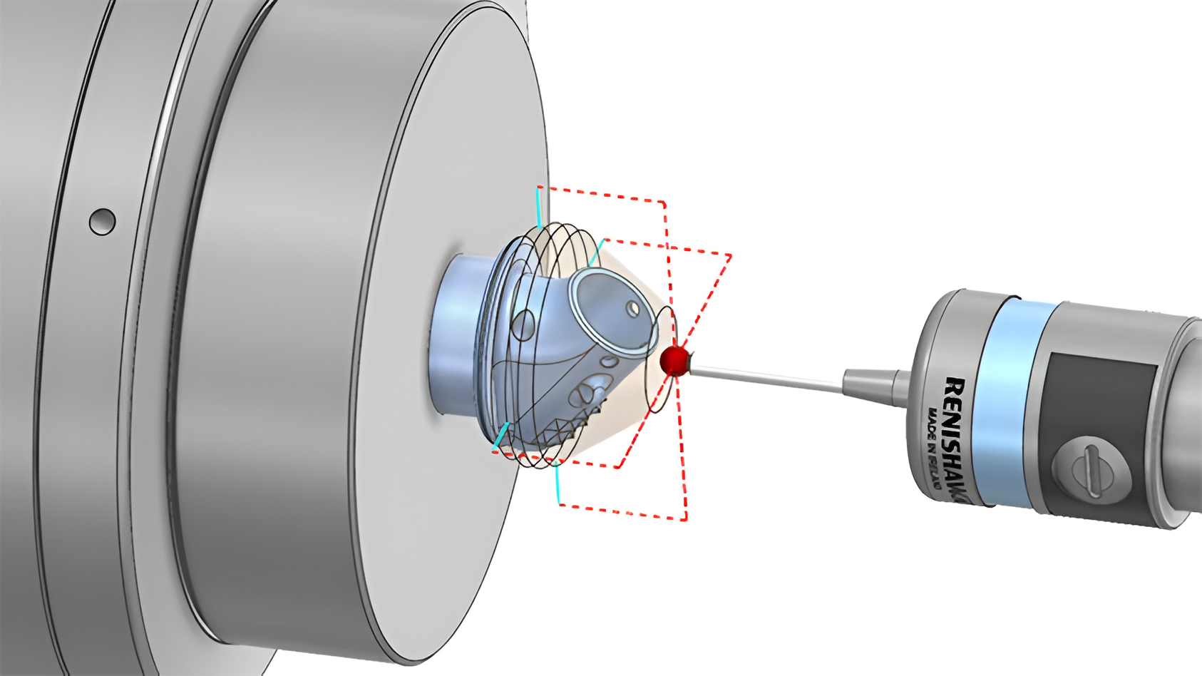 NX CAM On-Machine Probing