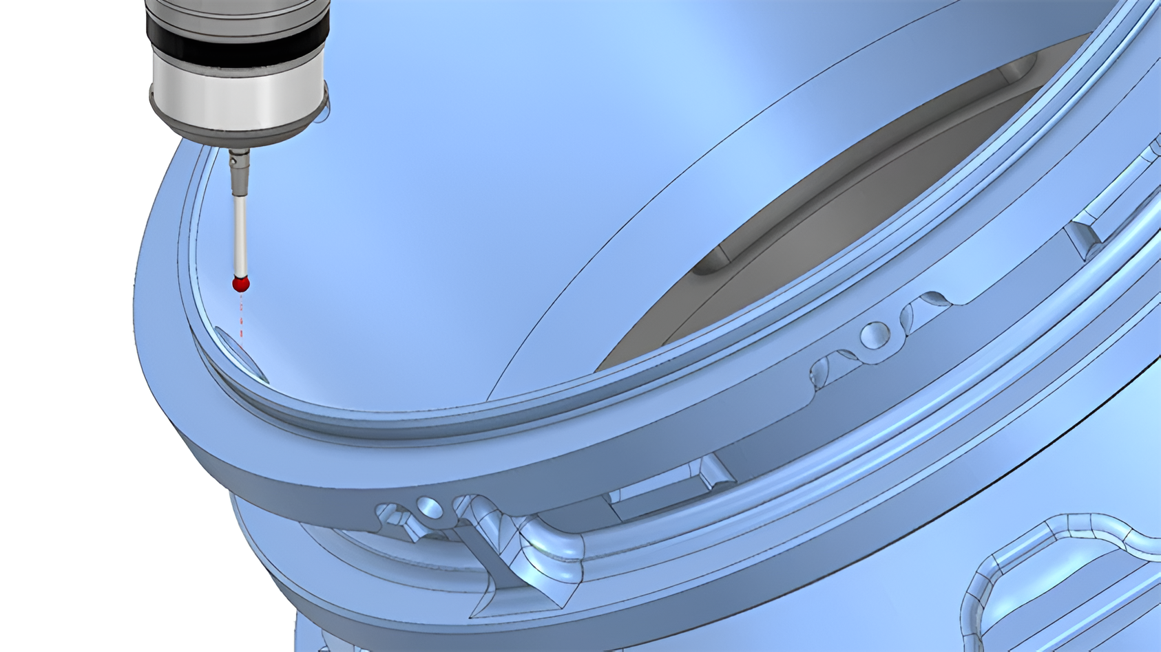 NX CAM On-Machine Probing